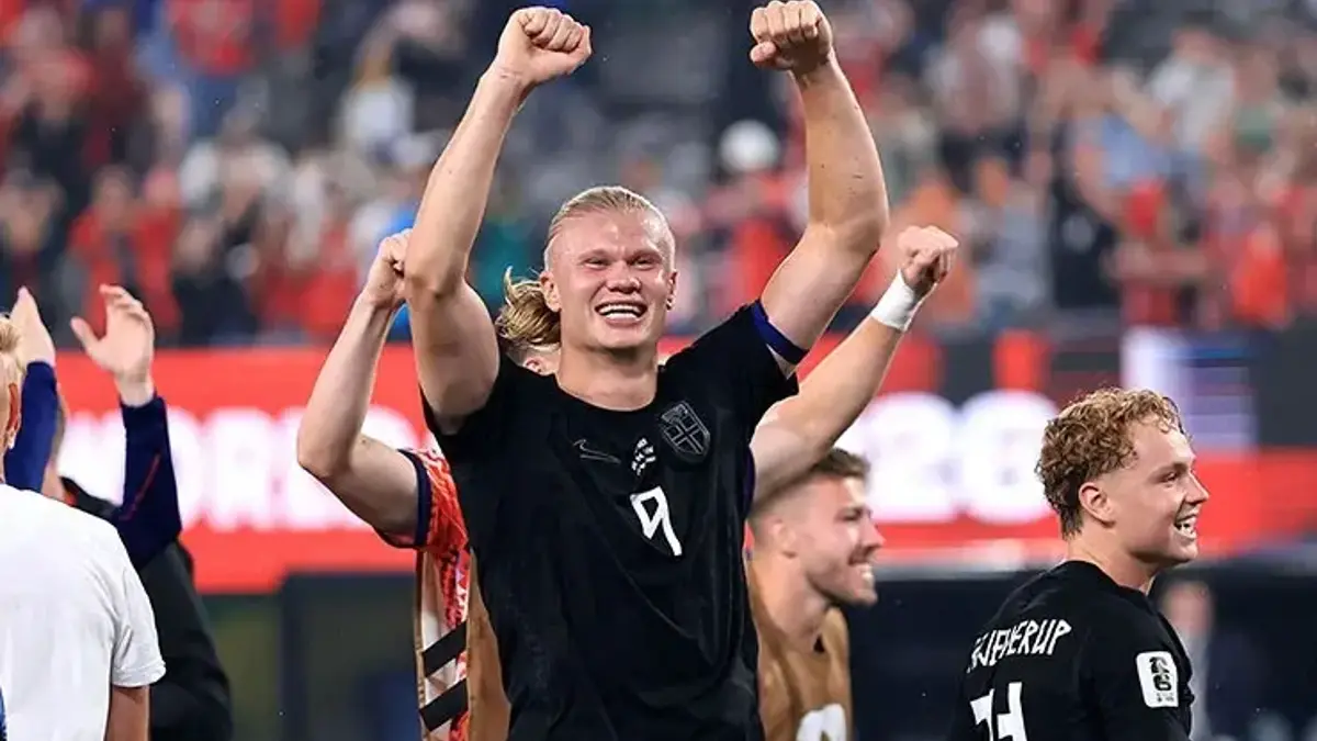 Haaland Norveç’i sırtladı! Son 32’yi garantilediler