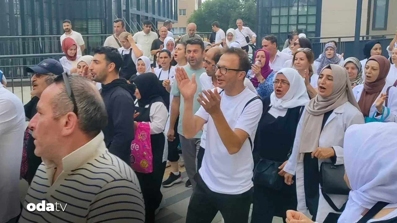 Çapa Tıp Fakültesi'nde işçiler direnişte: Gece yarısına kadar çalıştırıp işten çıkardılar