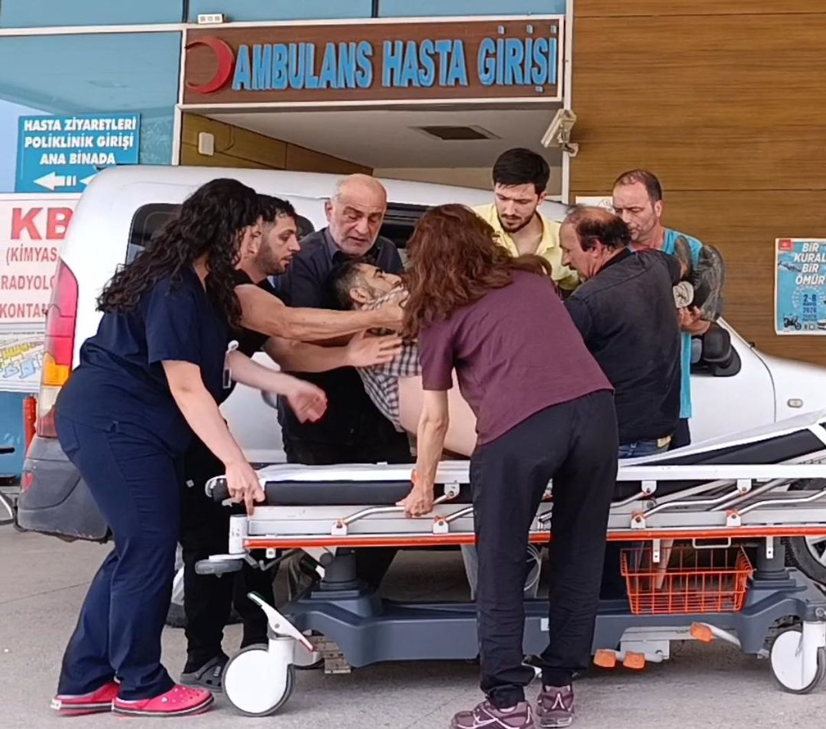 Mantar toplamak için gittiği ormanda kayalıklardan düşen imam ağır yaralandı