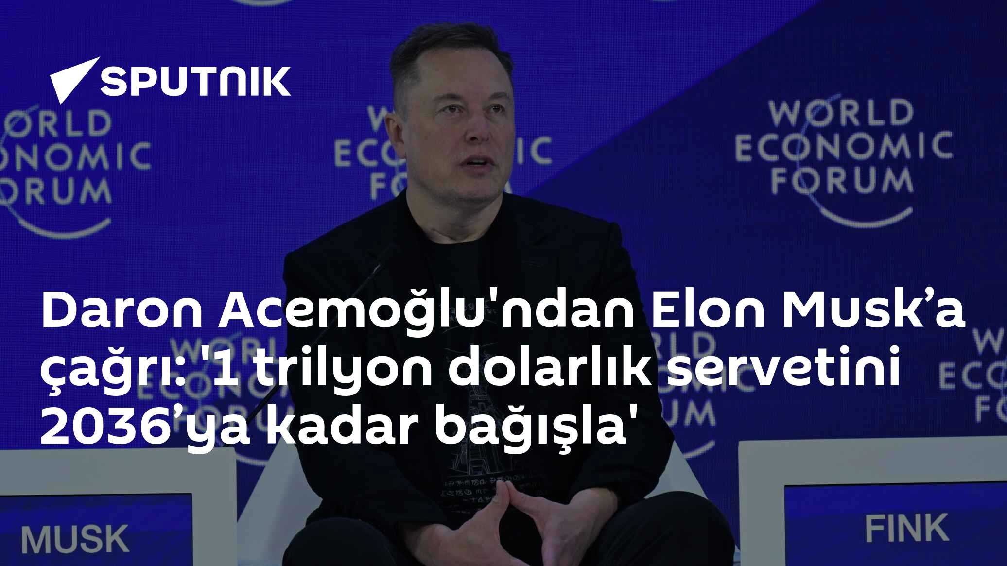 Daron Acemoğlu'ndan Elon Musk’a çağrı: '1 trilyon dolarlık servetini 2036’ya kadar bağışla'