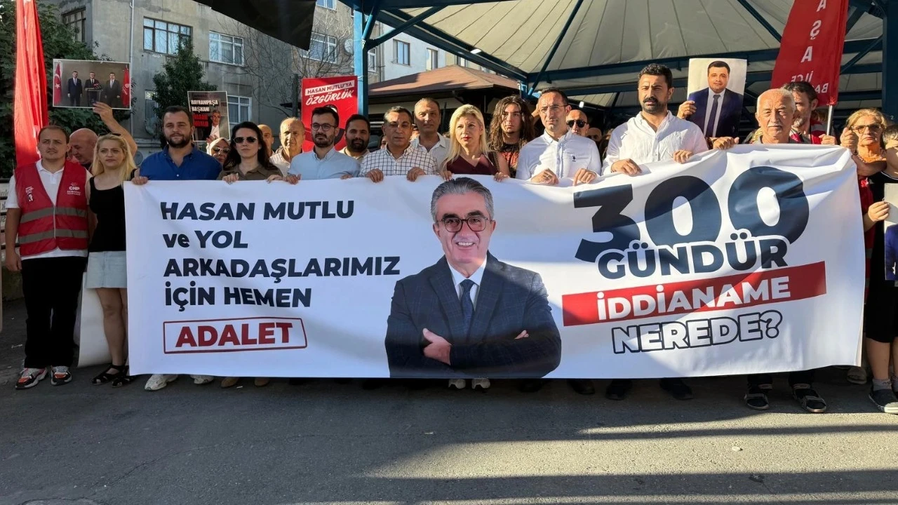 Hasan Mutlu'nun tutukluluğunun 300. gününde 'Adalet Yürüyüşü'