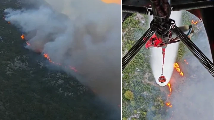 Antalya'da orman yangını! Havadan ve karadan müdahale ediliyor