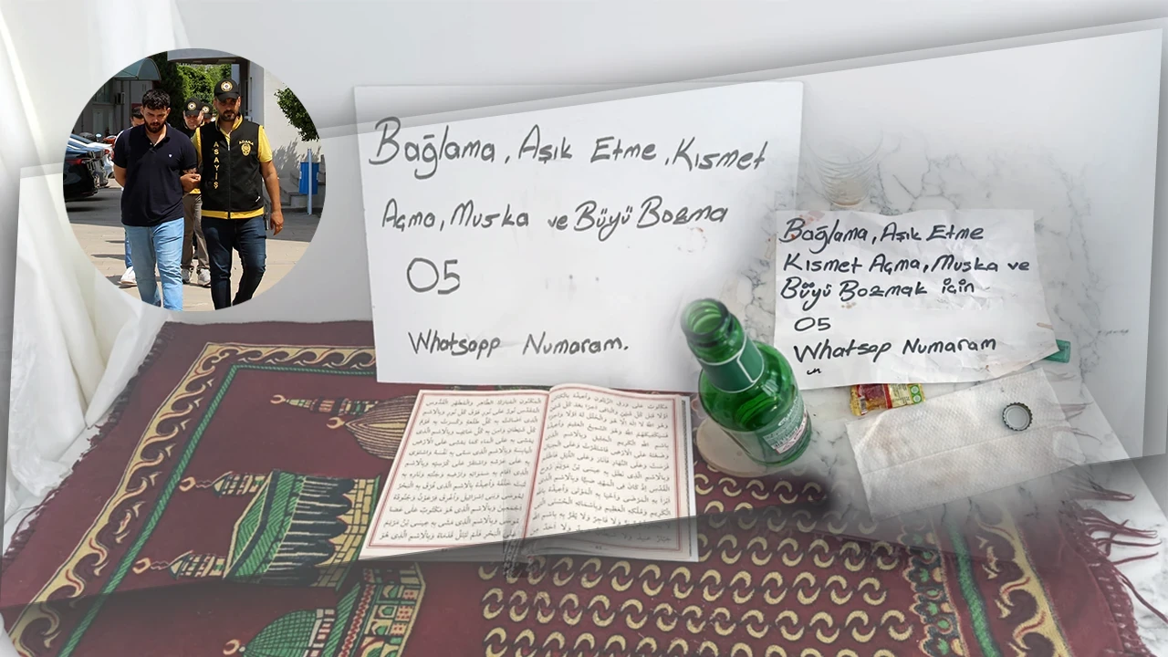 'Muhammet Hoca' tuzağına polis baskını! Büyü ve muska vaadiyle dolandırıcılık yapan şebeke çökertildi