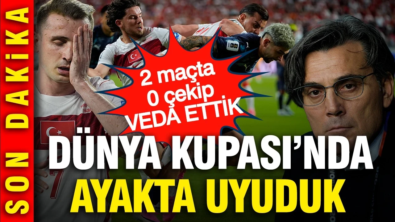 Dünya Kupası'na veda ettik: Bizim Çocuklar 10 kişi Paraguay'a karşı havlu attı