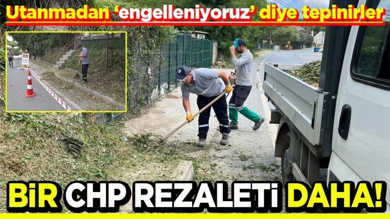 Utanmadan “engelleniyoruz” diye tepinirler Bir CHP rezaleti daha!