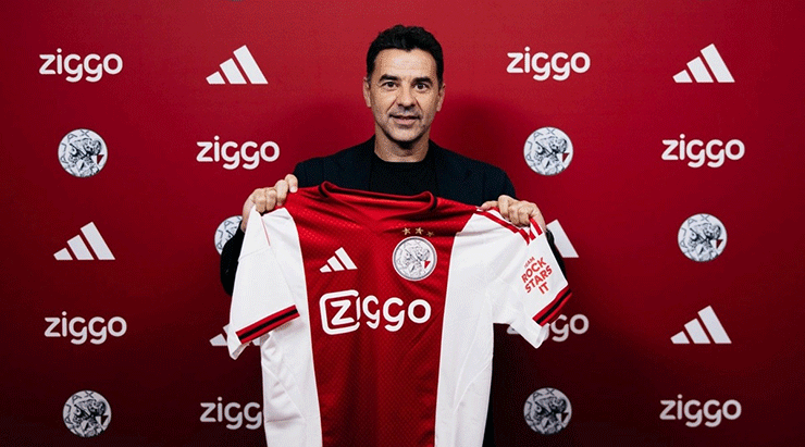 Ajax'ın yeni teknik direktörü Michel oldu
