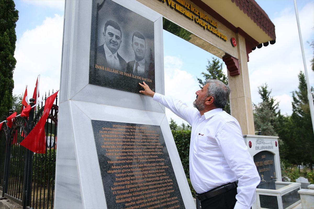 FETÖ'NÜN DARBE GİRİŞİMİNİN 10. YILI - 15 Temmuz şehidi ikiz polislerin babası gurur duyduğu evlatlarını özlemle anıyor