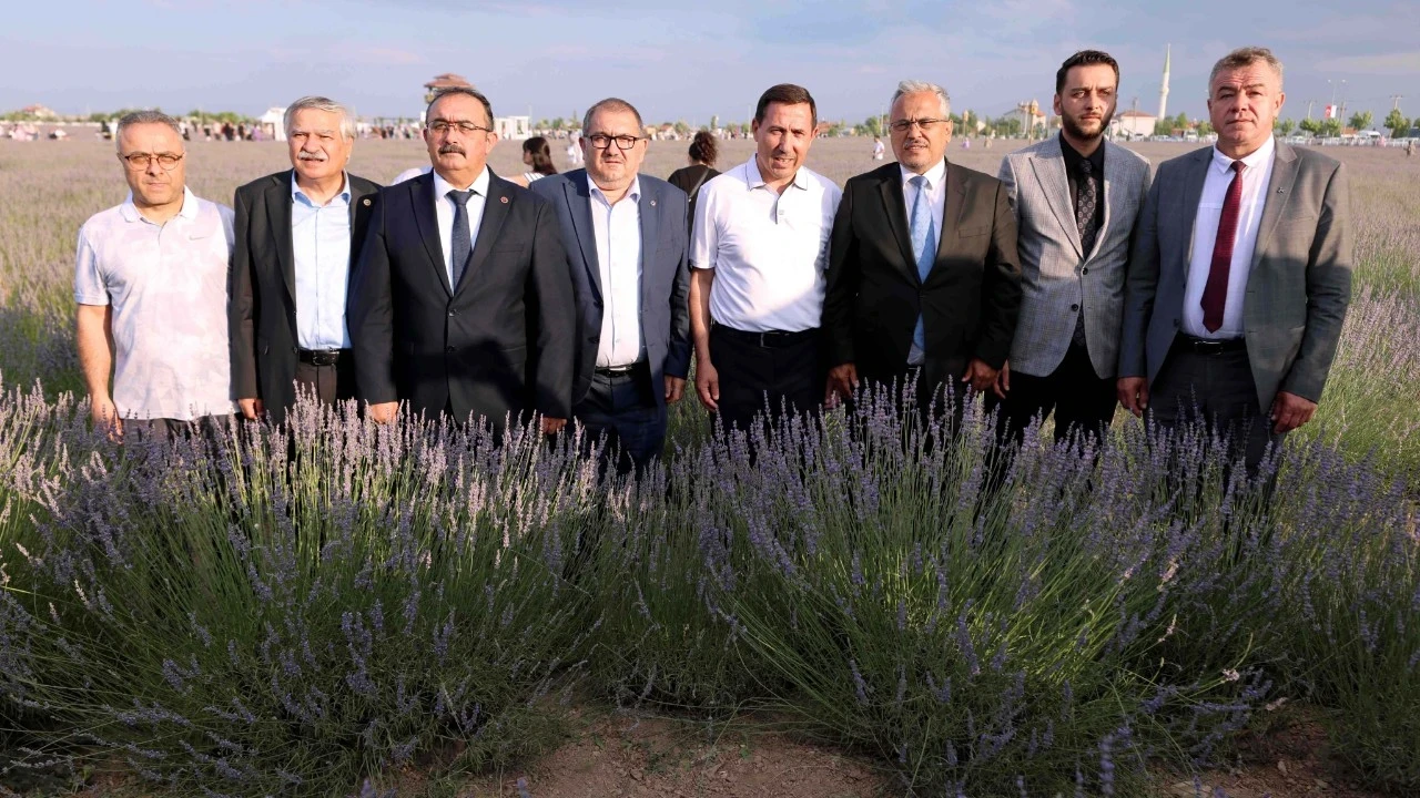 Karatay'da mor şölen: Lavanta Günleri'ne yoğun ilgi