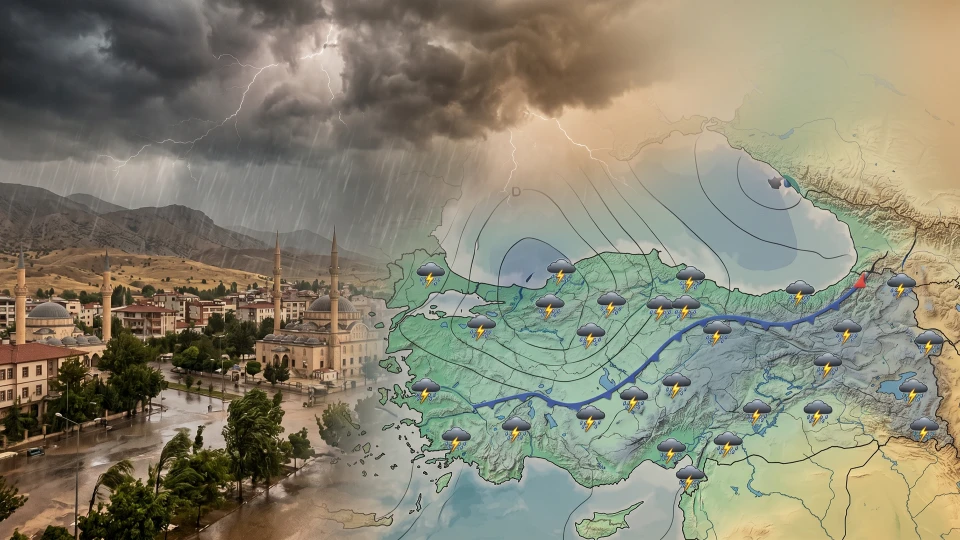 Meteoroloji hafta sonu hava durumu: Cumartesi 18 ilde şiddetli sağanak yağış başlıyor | Güncel Haberler