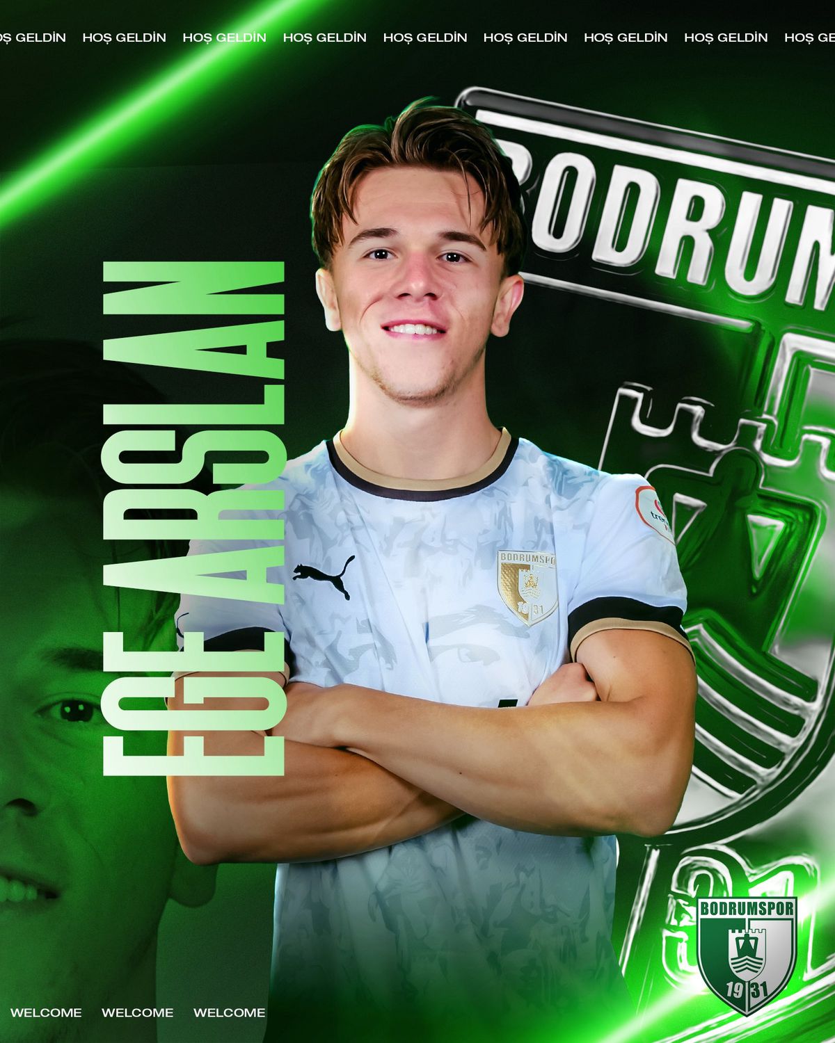 Bodrum FK, Ege Arslan'ı transfer etti