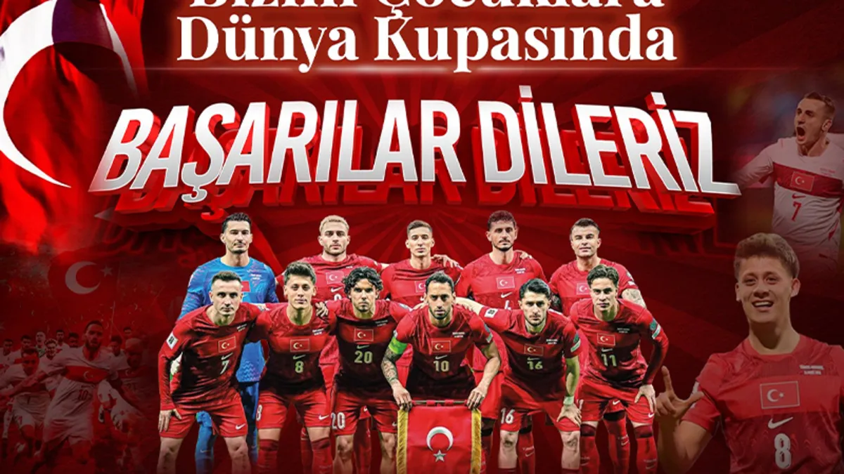 Milli Savunma Bakanlığı'ndan A Milli Futbol Takımı'na destek mesajı!