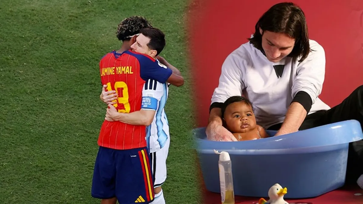 Messi'nin yıkadığı bebek dünya şampiyonu oldu! Efsaneye veda, yıldıza merhaba