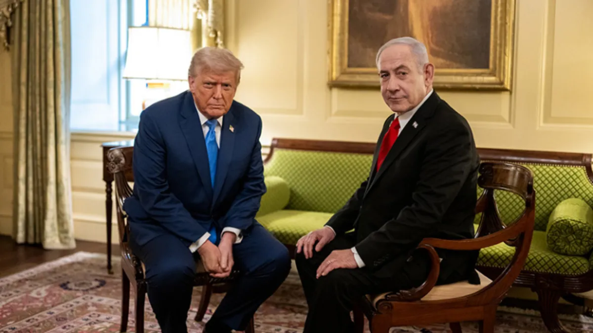 Trump'tan katil Netanyahu'ya: Ben olmasaydım hapisteydin!