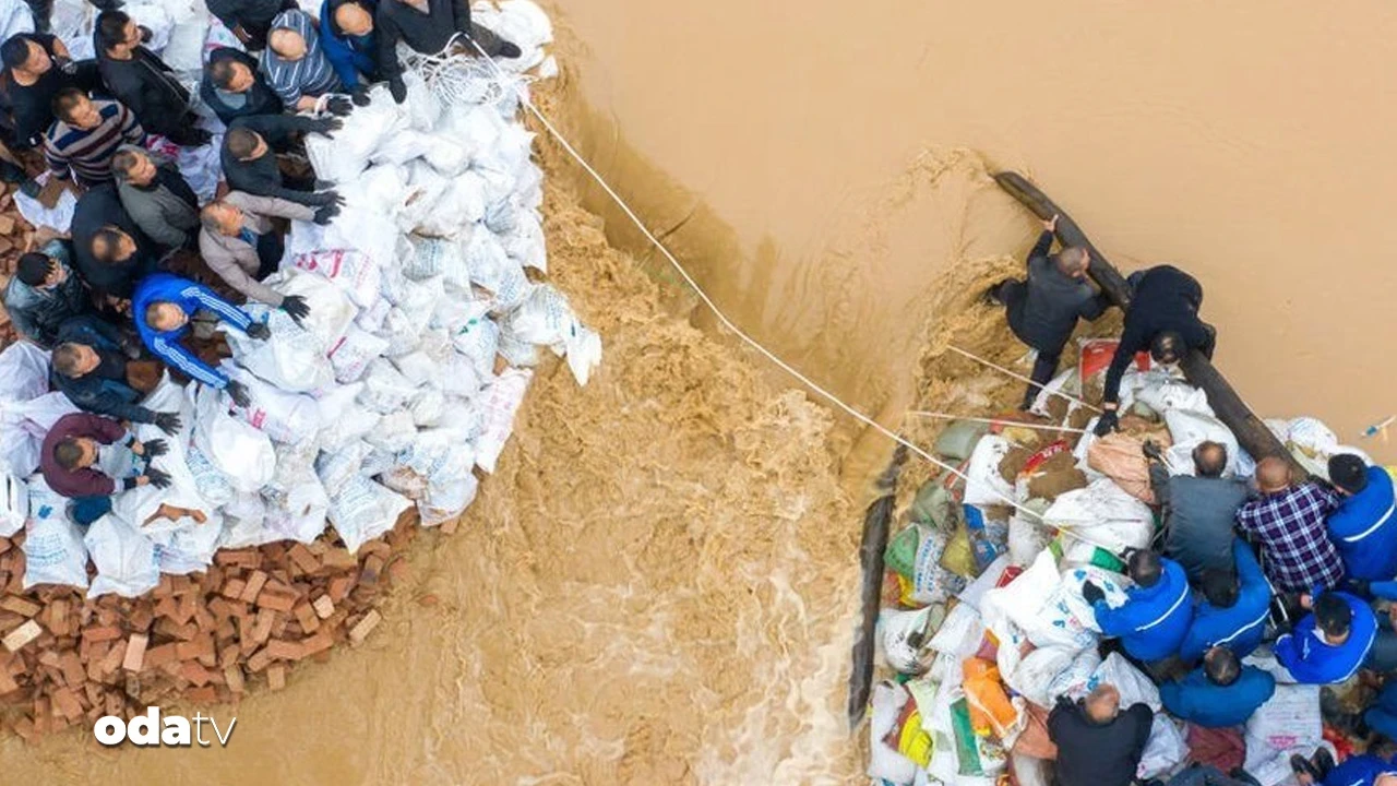 Çin'deki sel felaketinde can kaybı 39 oldu... 9 kişiden haber yok