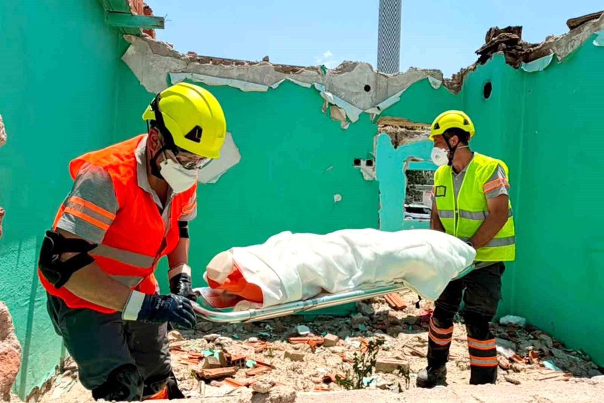 Kütahya OSB Arama Kurtarma Ekibi, AFAD tatbikatında başarıyla görev aldı