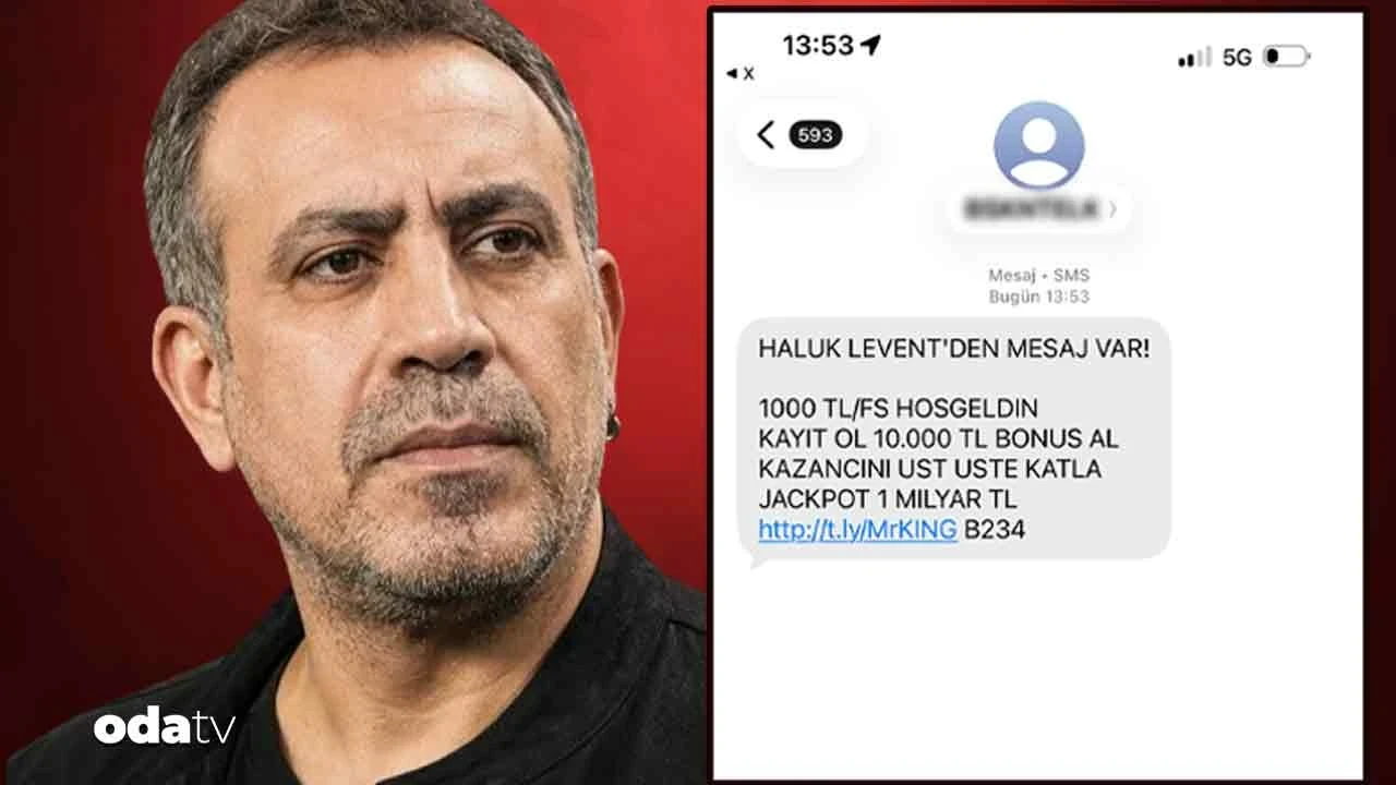 Bu da Haluk Levent oltası