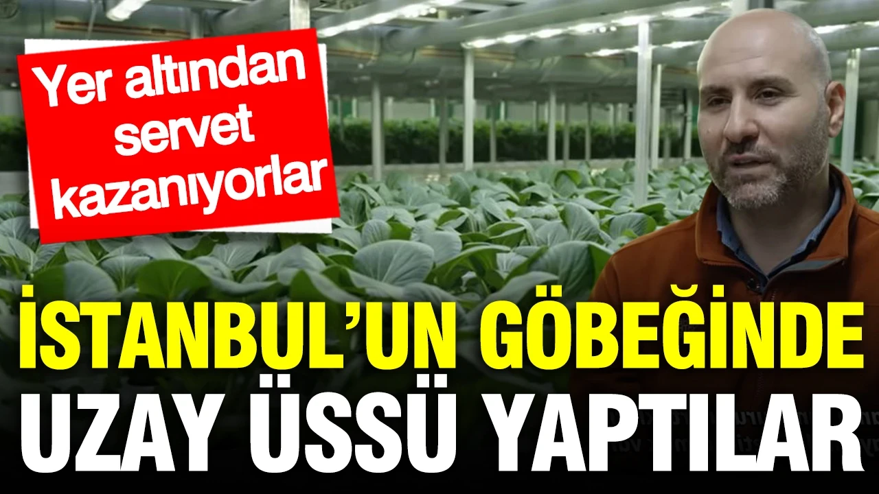 İstanbul’un göbeğinde uzay üssü yaptılar: Yer altında servet hasat ediyorlar