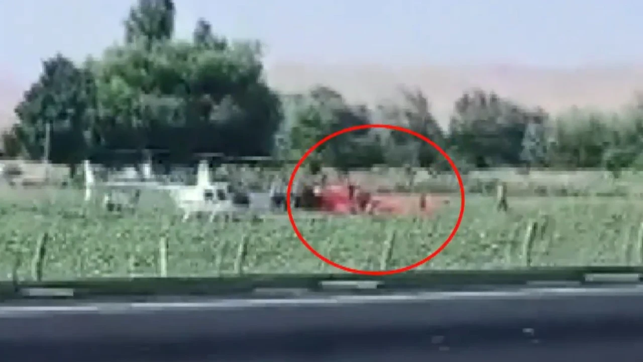 Ankara'da helikopter düştü: Yaralılar var