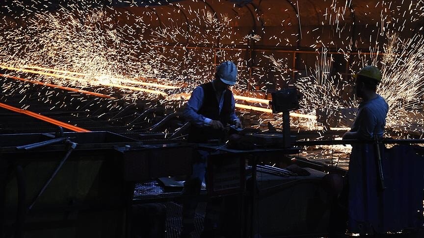 Sanayi üretim endeksi son 8 ayın en yüksek artışını gösterdi