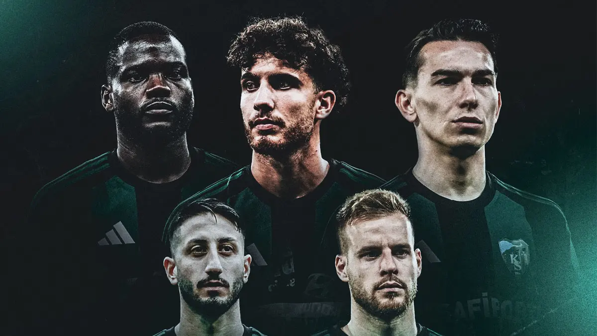 Kocaelispor'da yaprak dökümü! 5 futbolcuyla yollar ayrıldı