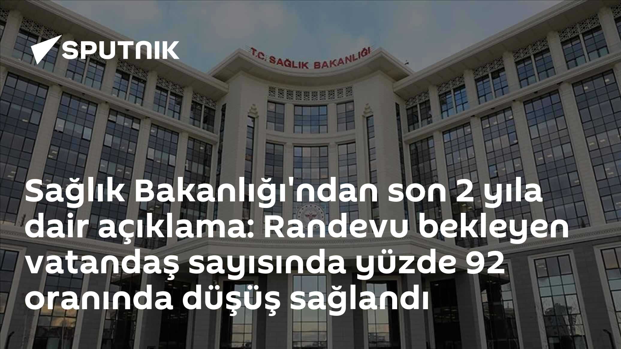 Sağlık Bakanlığı'ndan son 2 yıla dair açıklama: Randevu bekleyen vatandaş sayısında yüzde 92 oranında düşüş sağlandı