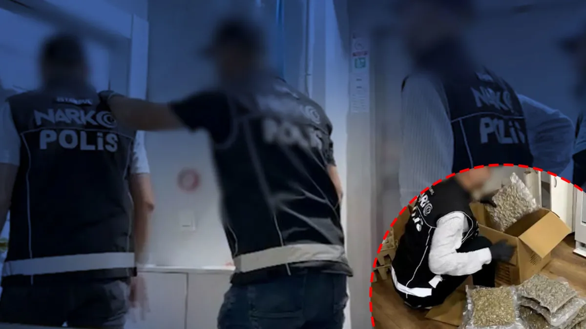 İstanbul'da 3 ilçede dev uyuşturucu operasyonu! 45 kilo skunk ele geçirildi: 4 gözaltı
