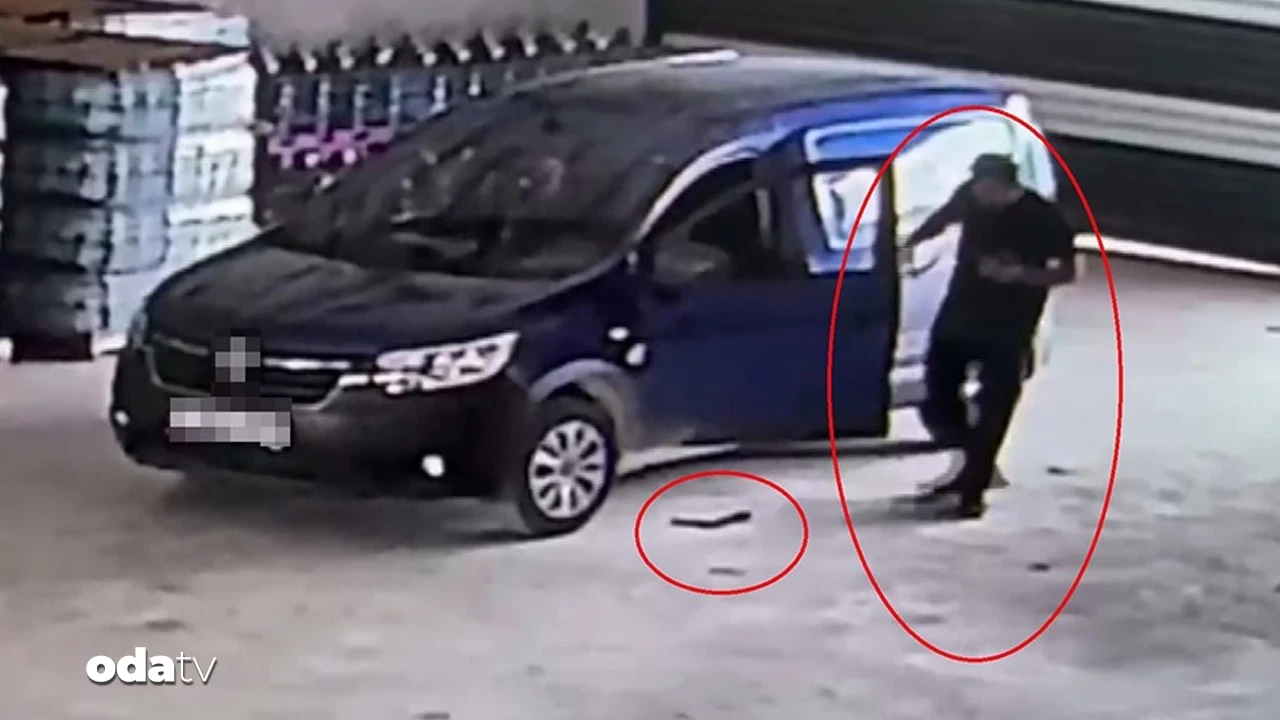 Hatay'da korku dolu anlar... Arabasına binmek isteyen adam neye uğradığını şaşırdı