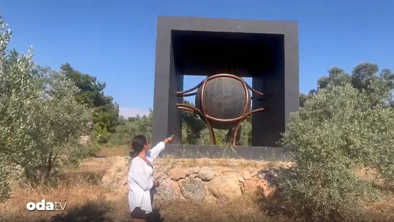 Muğla’daki gizemli cisim sanat eseri çıktı