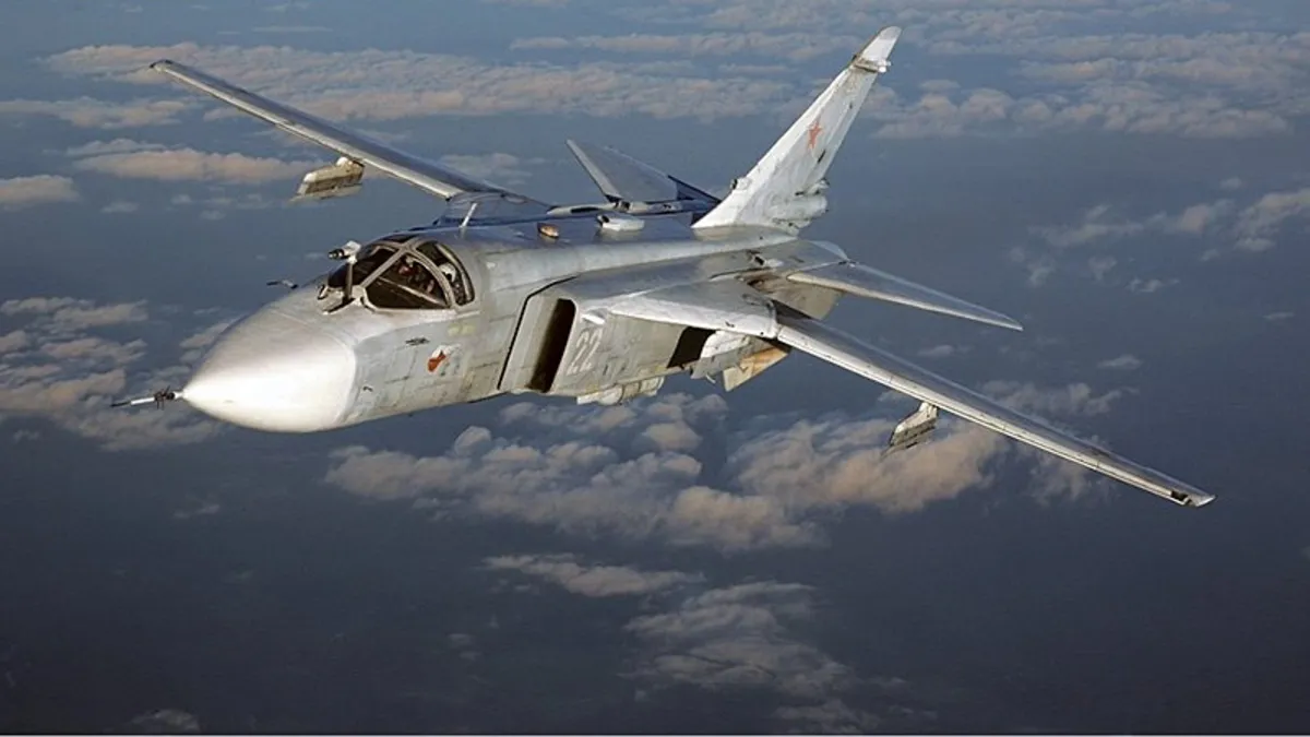 Ukrayna ordusuna ait bombardıman uçağı yere çakıldı: 2 ölü