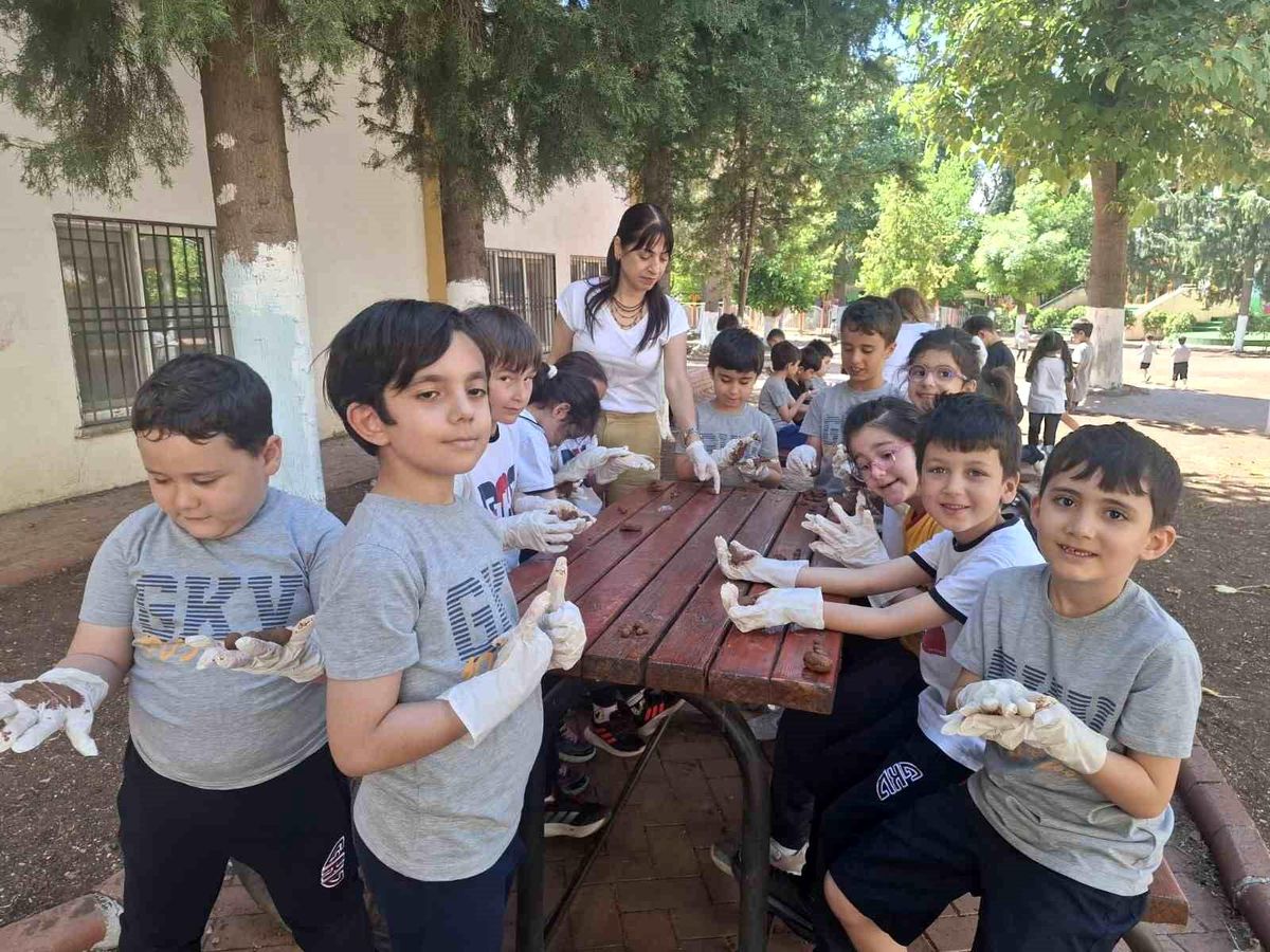 Doğa dostu GKV'li miniklerden tabiata dokunuş