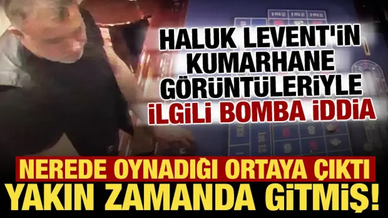 Haluk Levent'in kumarhane fotoğrafının perde arkası ortaya çıktı!