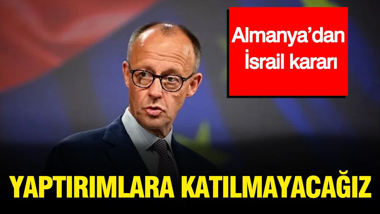 Almanya’dan İsrail açıklaması: Yaptırımlara katılmayacağız