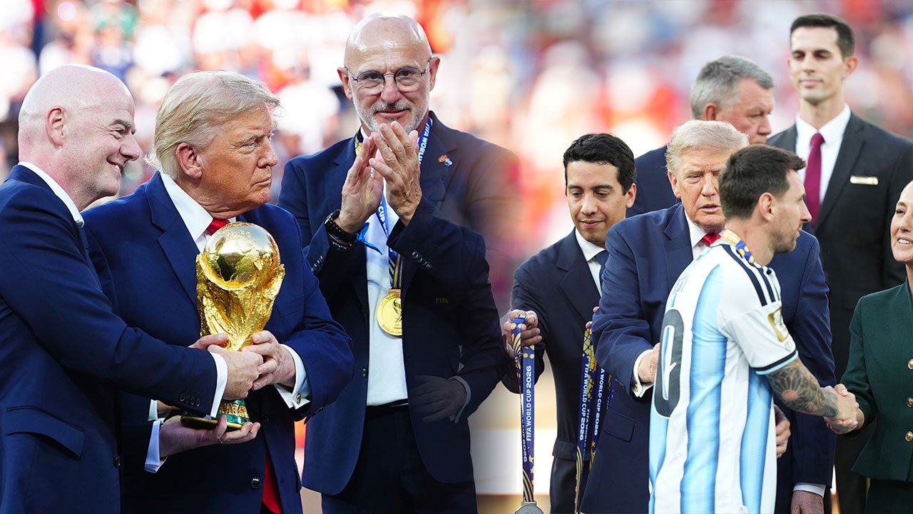 Trump'ın elini sıkmadı! Arjantinli yıldız Cristian Romero'dan dikkat çeken hareket