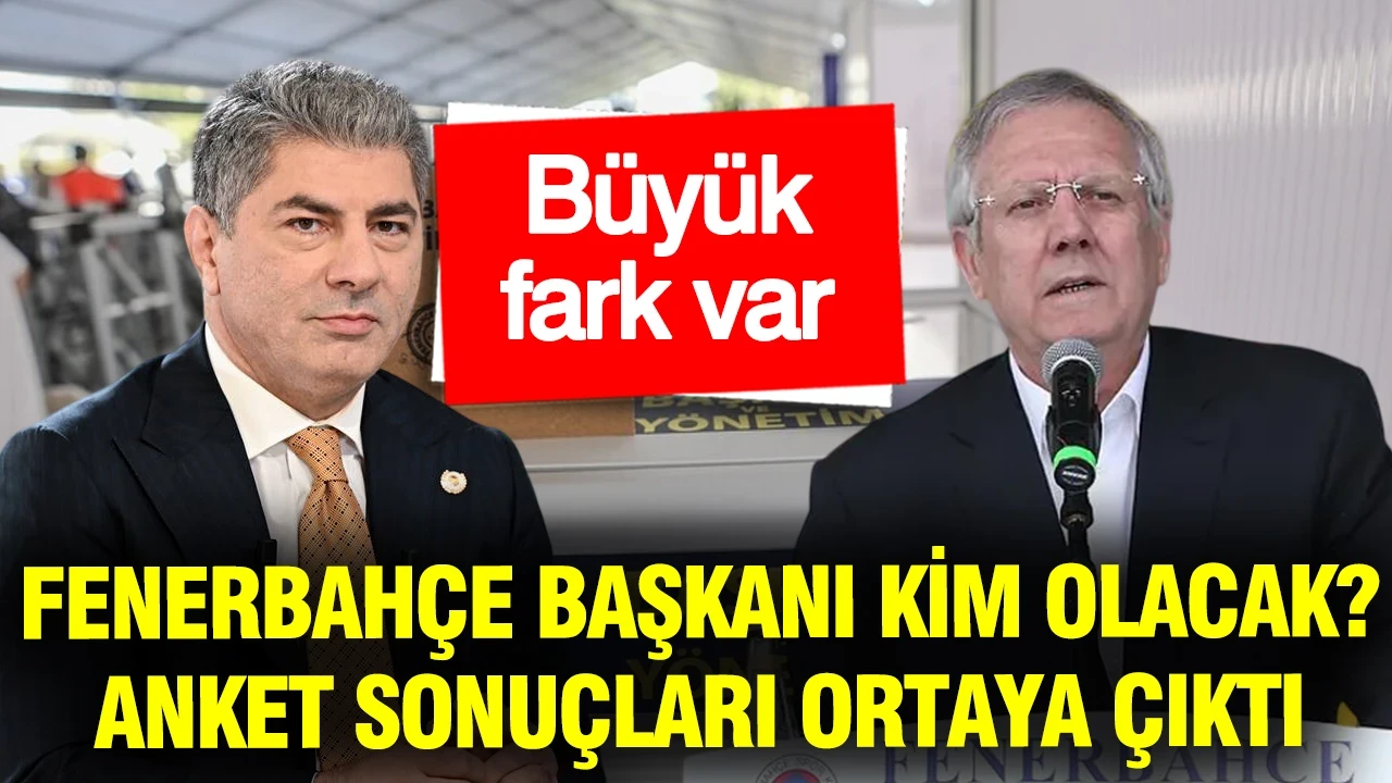 Fenerbahçe Başkanı kim olacak? Anket sonuçları ortaya çıktı... Aziz Yıldırım mı, Hakan Safi mi?