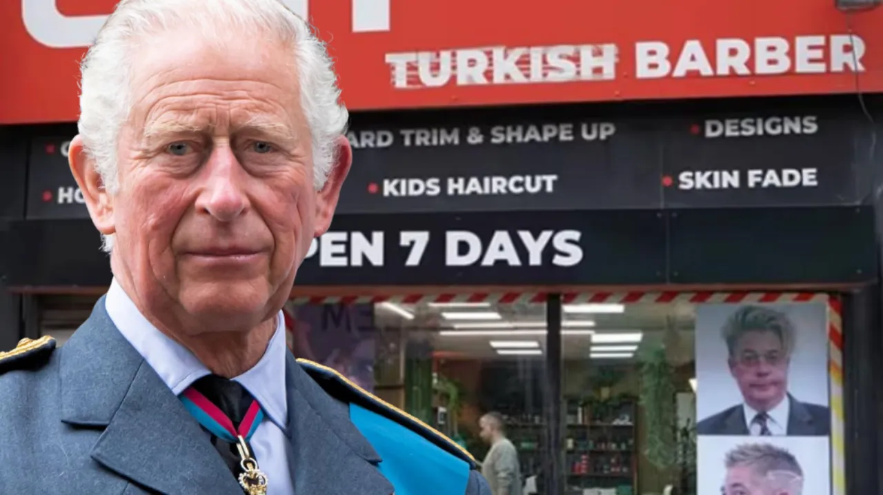 Kral Charles Türk berberlere siper oldu! Aşırı sağcı lider "mantar gibi bitiyorlar" diye saldırmıştı!