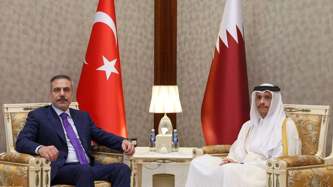 Dışişleri Bakanı Hakan Fidan, Katarlı mevkidaşıyla görüştü