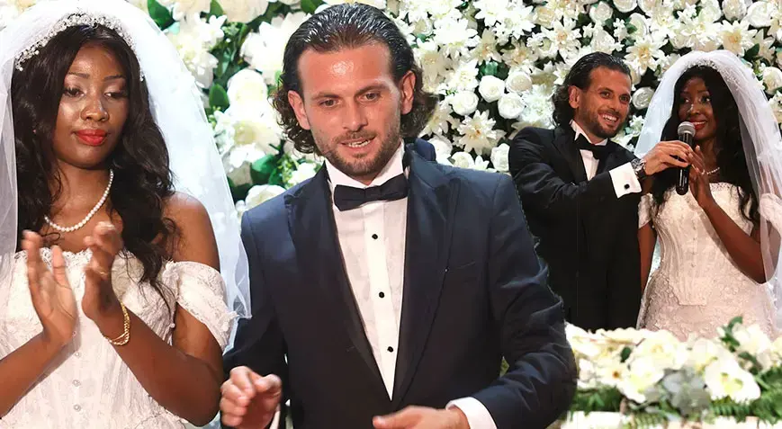 Tanzanya'dan Trabzon'a aşk yolculuğu: Winnie ve Ömer evlendi