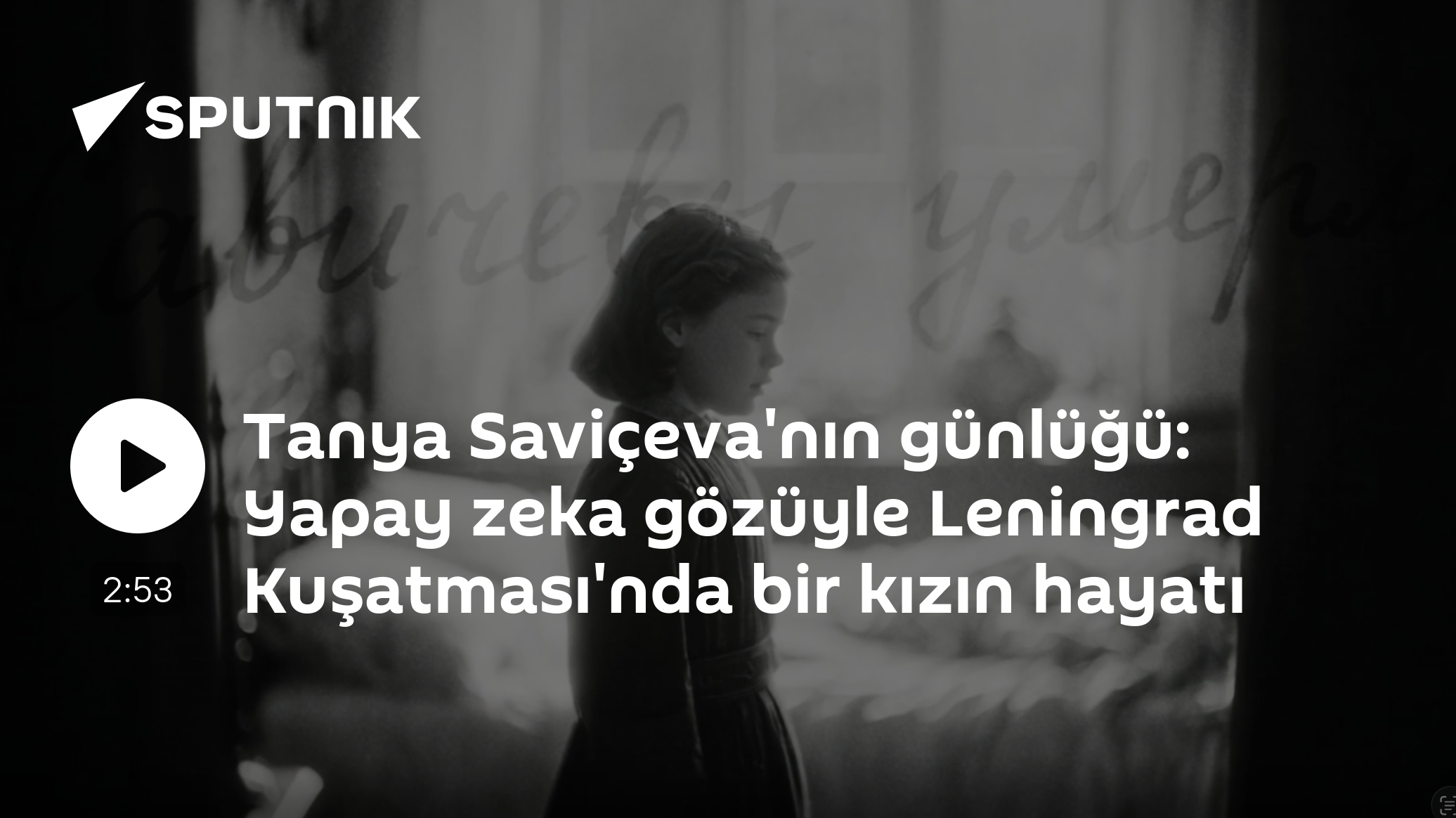 Tanya Saviçeva'nın günlüğü: Yapay zeka gözüyle Leningrad Kuşatması'nda bir kızın hayatı