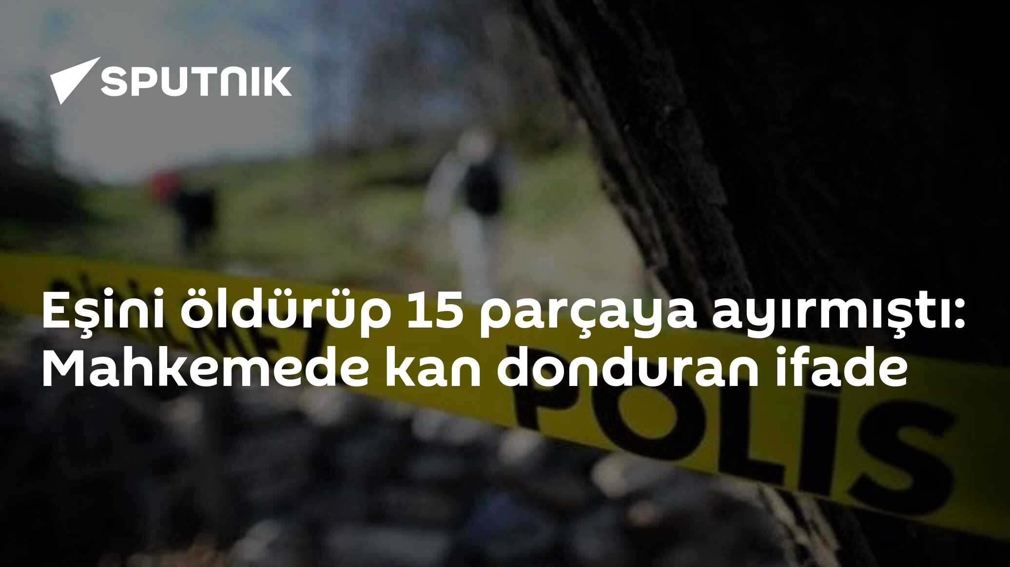 Eşini öldürüp 15 parçaya ayırmıştı: Mahkemede kan donduran ifade