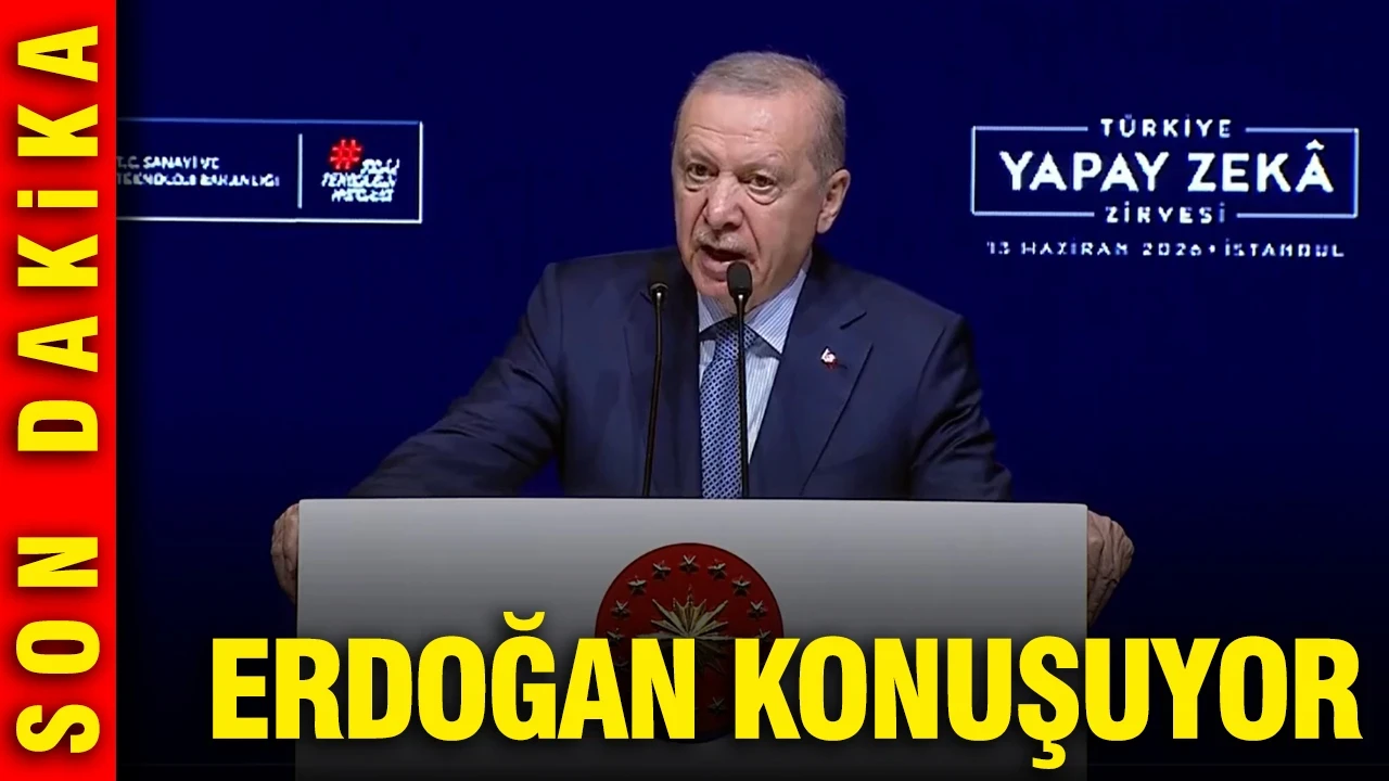 Cumhurbaşkanı Erdoğan, Türkiye Yapay Zeka Zirvesi'nde konuşuyor