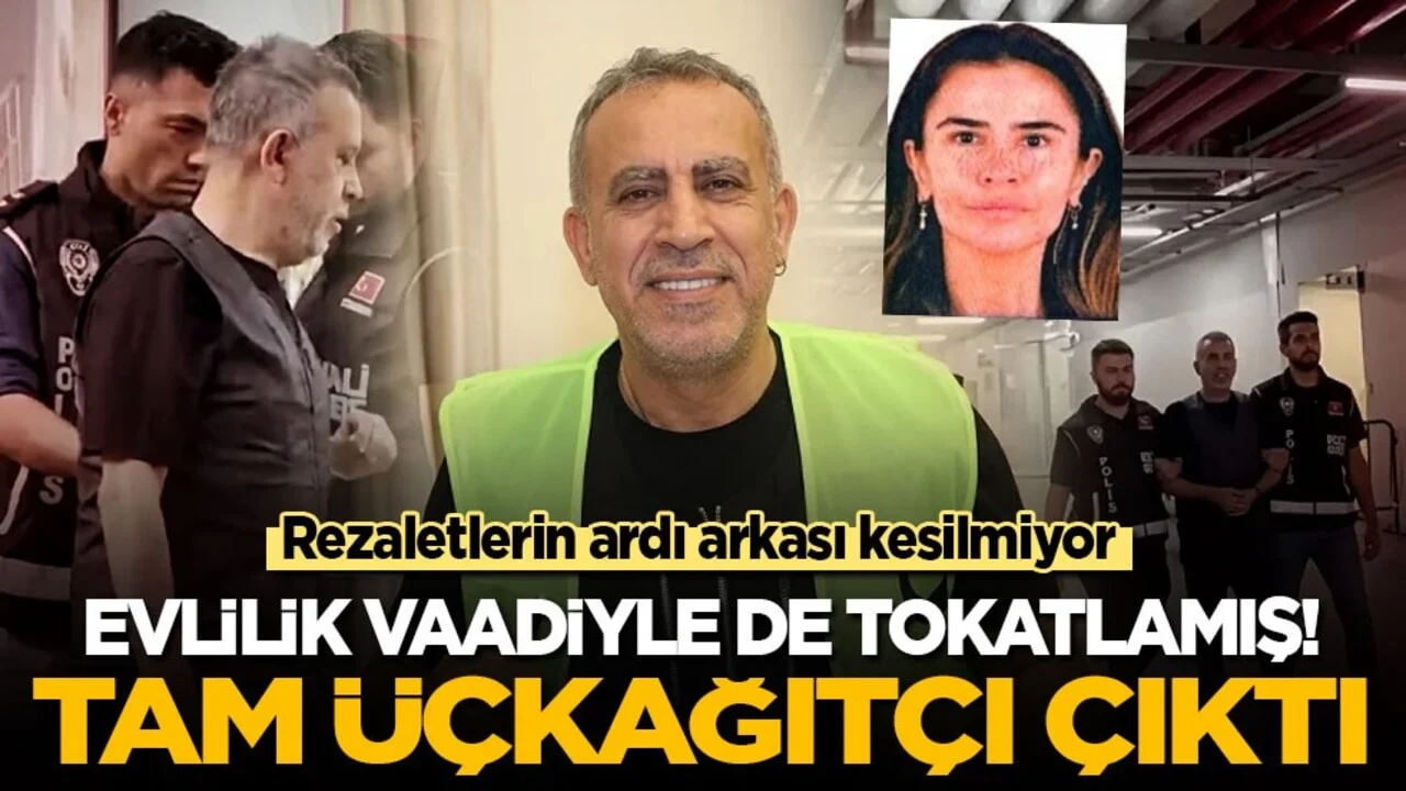 Evlilik vaadiyle de tokatlamış! Haluk tam üç kağıtçı çıktı