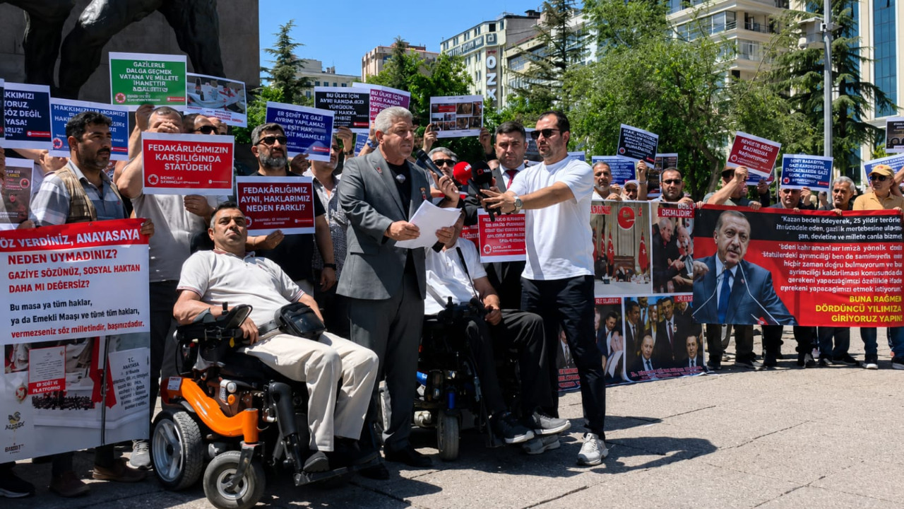 Er gazileri Başkentten seslendi: ‘Şehitlik ve gazilikte rütbe ayrımı kaldırılsın'