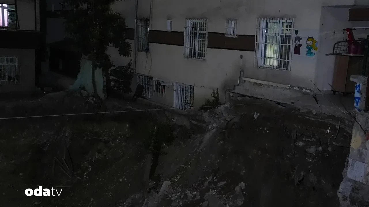 İstanbul'da korkutan anlar: 15 daire boşaltıldı