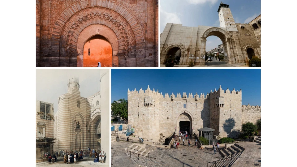 Ortadoğu ve Kuzey Afrika’da bulunan tarihî şehir kapıları