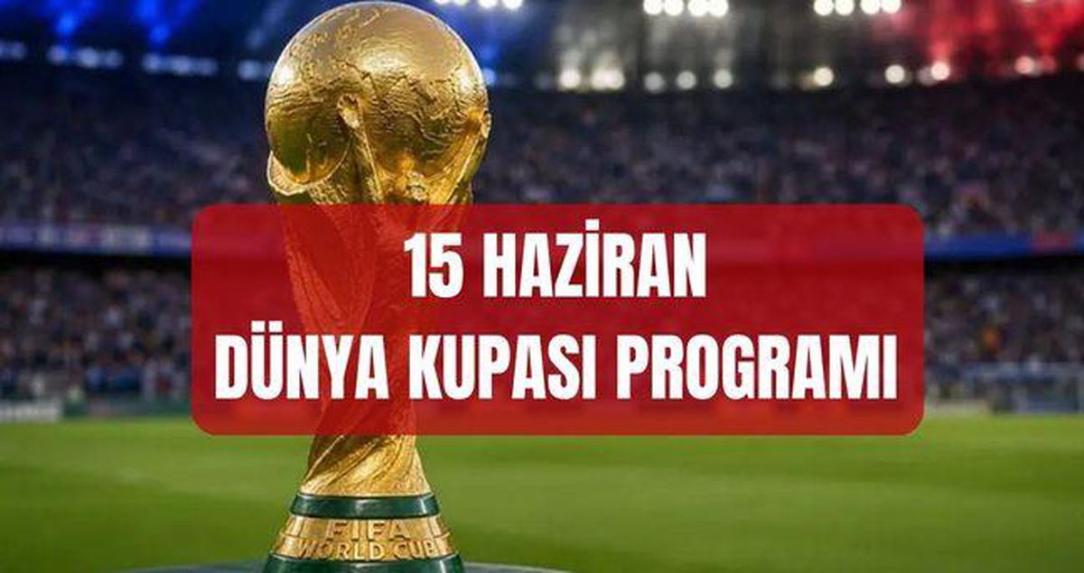 DÜNYA KUPASI GÜNÜN MAÇLARI: Bu akşam Dünya Kupası maçı var mı? Dünya Kupası'nda bugün kimin maçı var, saat kaçta?