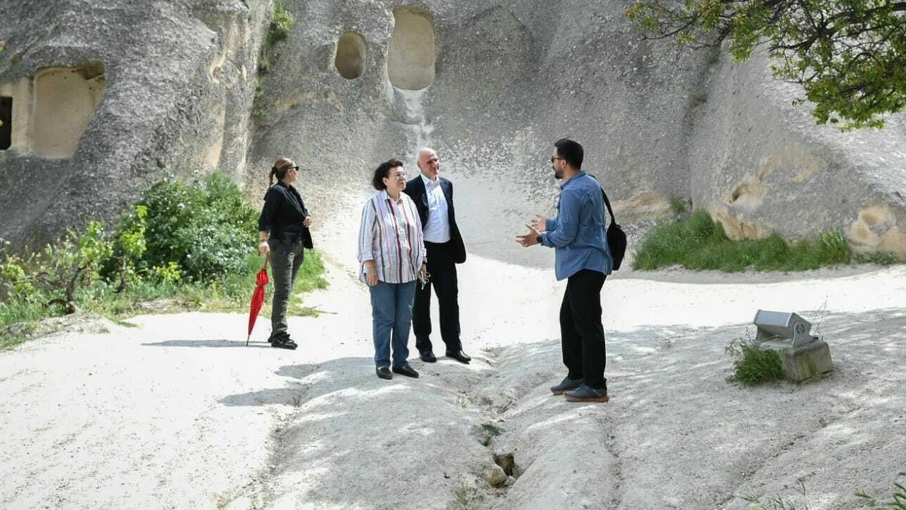 Yunanistan Kültür Bakanı Kapadokya'yı ziyaret etti