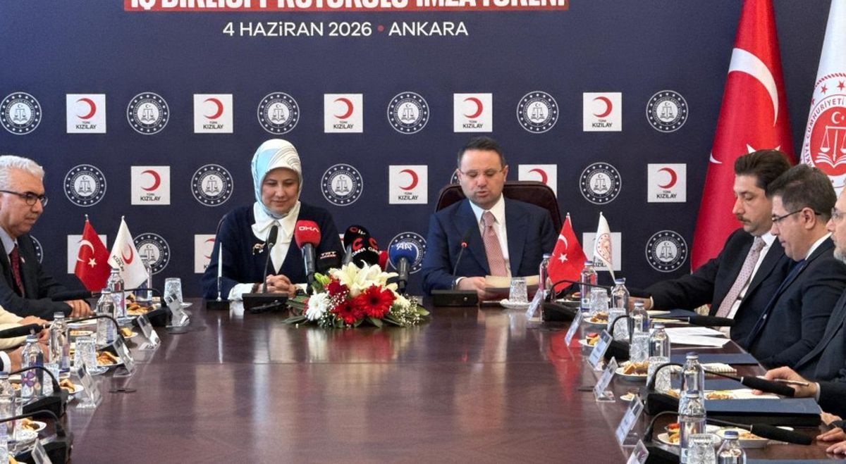 Adalet Bakanlığı ve Türk Kızılay arasında iş birliği protokolü