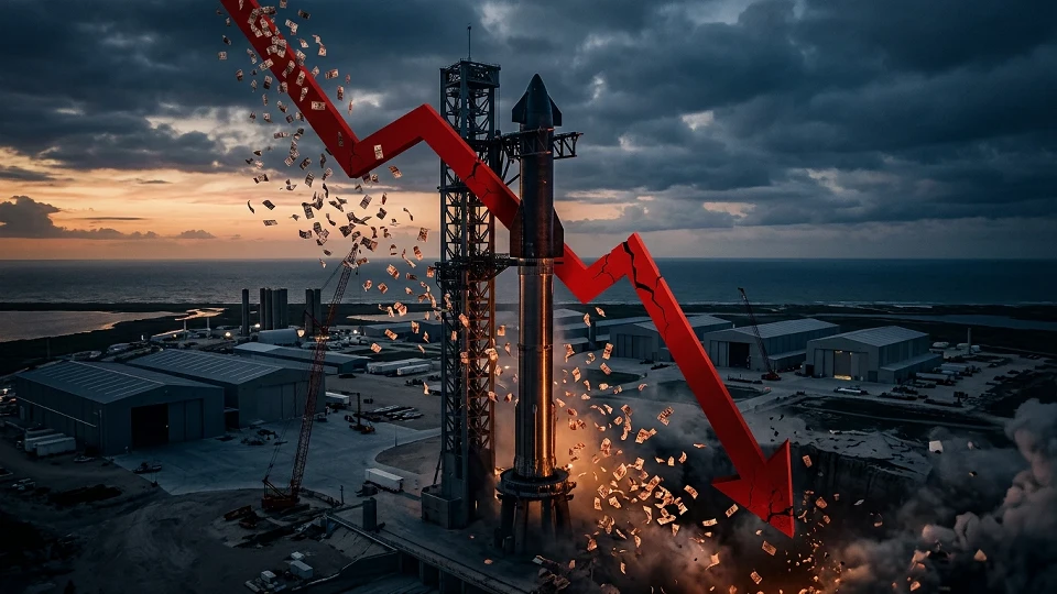 SpaceX borsada çakıldı: Piyasa değerinden 850 milyar dolar silindi | EKONOMİ HABERLERİ