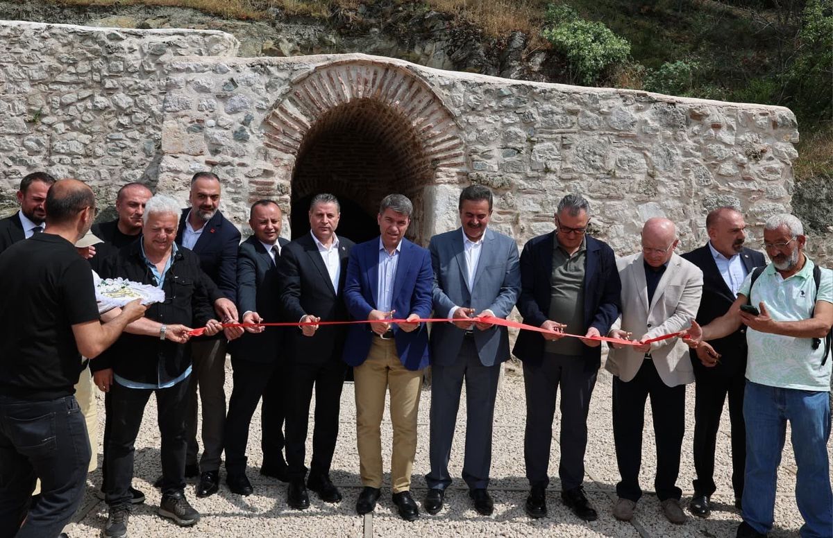 Amasya'da restorasyonu tamamlanan 200 yıllık Venk Suyu Ayazması hizmete açıldı