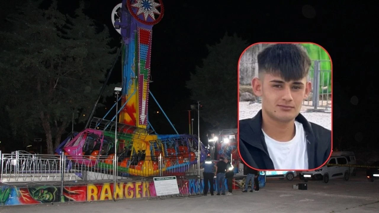 Amasya'daki lunaparkta feci kaza! Geldiğini fark etmedi, yere yığıldı, canından oldu!